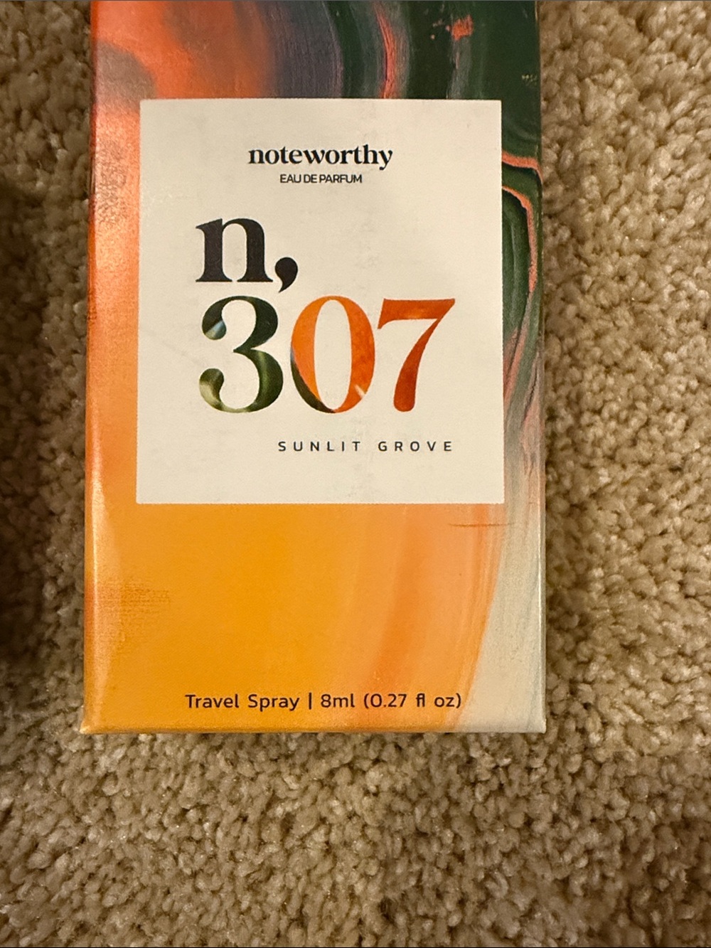 n,307 Sunlit Grove Travel Spray - Orange & Green. Smells great. Slim. Compact. - Picture 6 of 11